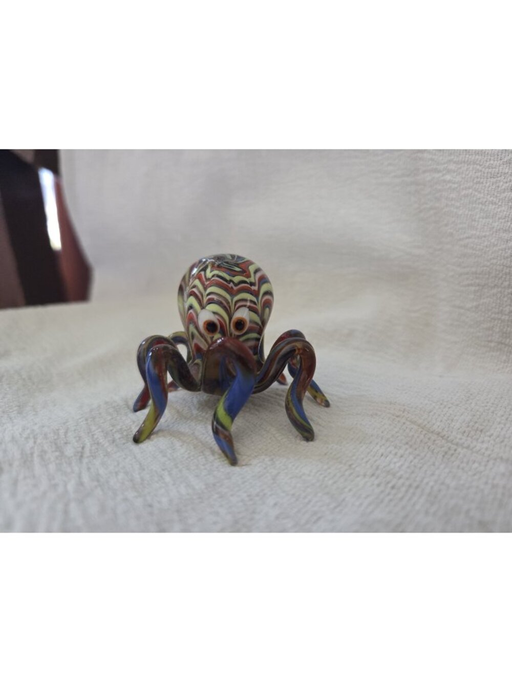 Vintage Fitz And Floyd Hand Blown Glass Menagerie Octopus 2005